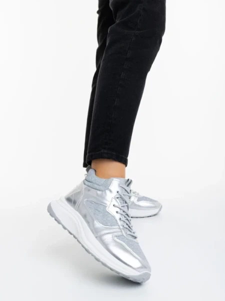 Varava aranyszinű női sportcipő textil anyagból és szintetikus anyagból