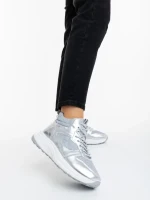 Varava aranyszinű női sportcipő textil anyagból és szintetikus anyagból