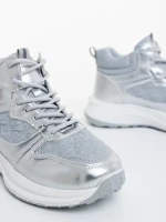 Varava aranyszinű női sportcipő textil anyagból és szintetikus anyagból