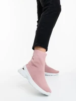 Verlana rózsaszin női sportcipő textil anyagból