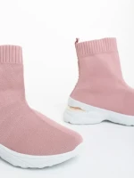 Verlana rózsaszin női sportcipő textil anyagból