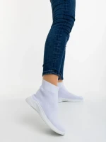 Demaria fehér női sportcipő textil anyagból