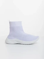 Demaria fehér női sportcipő textil anyagból