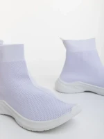 Demaria fehér női sportcipő textil anyagból