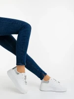 Lorimar ezüstszinű női sportcipő ökológiai bőrből