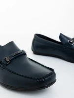 Kazimir kék férfi félcipő ökológiai bőrből