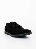 Wolter fekete férfi cipő fórditott ökológiai bőrből