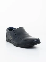 Haider kék férfi félcipő ökológiai bőrből