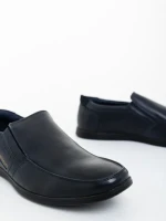 Haider kék férfi félcipő ökológiai bőrből