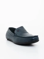 Walter kék férfi félcipő ökológiai bőrből