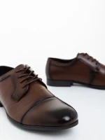 Storm barna férfi cipő ökológiai bőrből