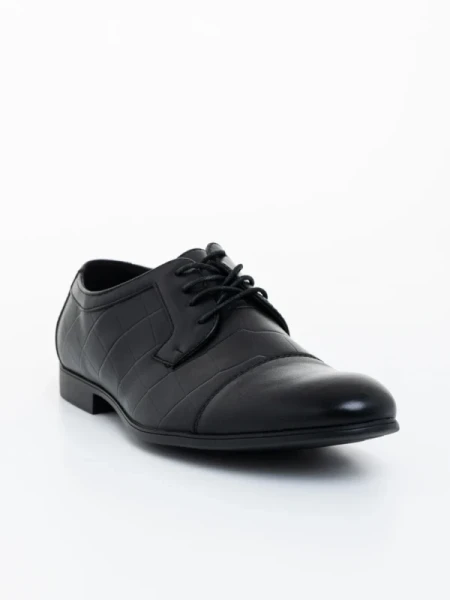 Xandros fekete férfi cipő ökológiai bőrből