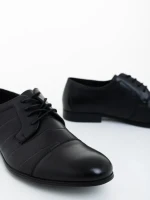 Xandros fekete férfi cipő ökológiai bőrből