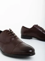 Treyton barna férfi cipő ökológiai bőrből