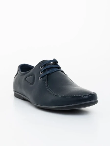 Pierson kék férfi cipő ökológiai bőrből