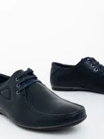 Pierson kék férfi cipő ökológiai bőrből