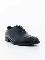 Zador kék férfi cipő ökológiai bőrből