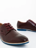 Roland gránátszinű férfi cipő ökológiai bőrből