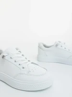 Aventina fehér női sportcipő ökológiai bőrből