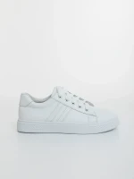 Mivara fehér női sportcipő ökológiai bőrből