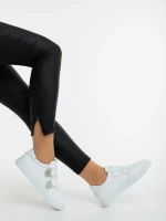 Mikana fehér női sportcipő ökológiai bőrből