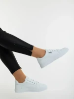 Nimira fehér női sportcipő ökológiai bőrből