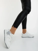 Serenza fehér női sportcipő ökológiai bőrből