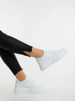 Rivenia fehér női sportcipő ökológiai bőrből