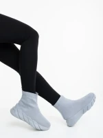Razara szürke női sportcipő textil anyagból
