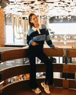 Zehara fehér és rózsaszin női sportcipő ökológiai bőrből és textil anyagból