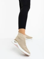 Astera bézs női sportcipő textil anyagból