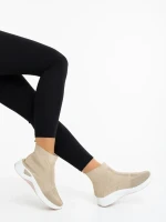 Astera bézs női sportcipő textil anyagból