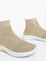 Astera bézs női sportcipő textil anyagból