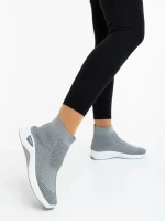 Siara szürke női sportcipő textil anyagból
