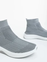 Siara szürke női sportcipő textil anyagból