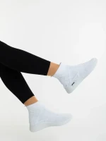Iselia fehér női sportcipő textil anyagból