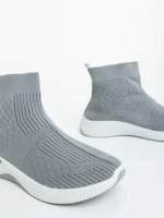 Renara szürke női sportcipő textil anyagból