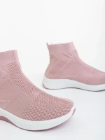 Iselia rózsaszin női sportcipő textil anyagból