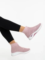 Astera rózsaszin női sportcipő textil anyagból