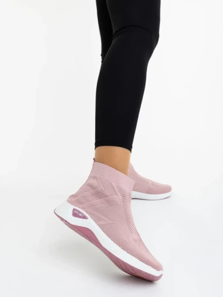 Astera rózsaszin női sportcipő textil anyagból