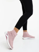 Astera rózsaszin női sportcipő textil anyagból
