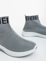 Irenia szürke női sportcipő textil anyagból