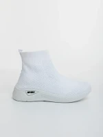 Siara fehér női sportcipő textil anyagból