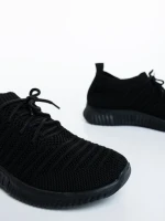 Alenia fekete női sportcipő textil anyagból