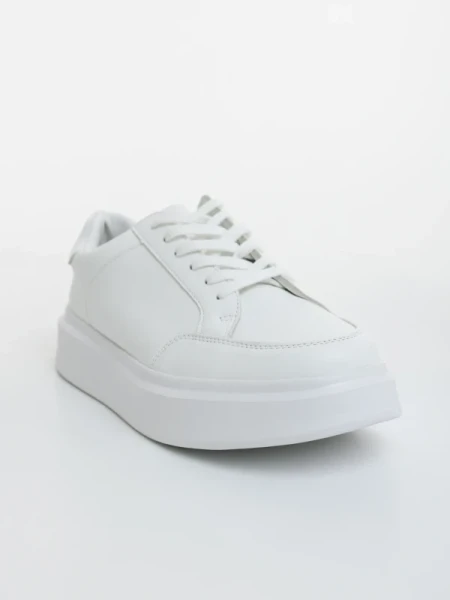 Asante fehér férfi sportcipő ökológiai bőrből