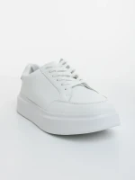 Asante fehér férfi sportcipő ökológiai bőrből