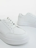 Asante fehér férfi sportcipő ökológiai bőrből