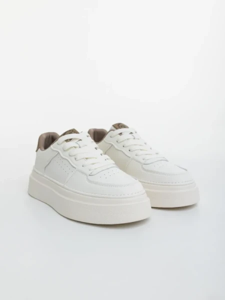 Lexter bézs férfi sportcipő ökológiai bőrből