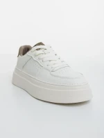 Lexter bézs férfi sportcipő ökológiai bőrből