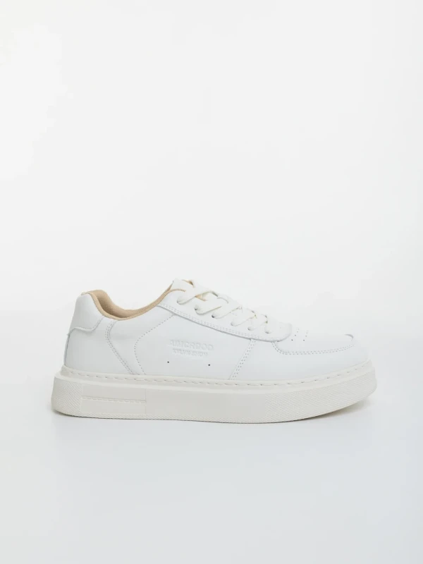 Casper bézs férfi sportcipő ökológiai bőrből